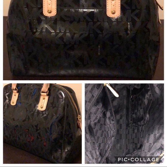 Michael Kors monogram bag and matching wallet - Picture 2 of 4